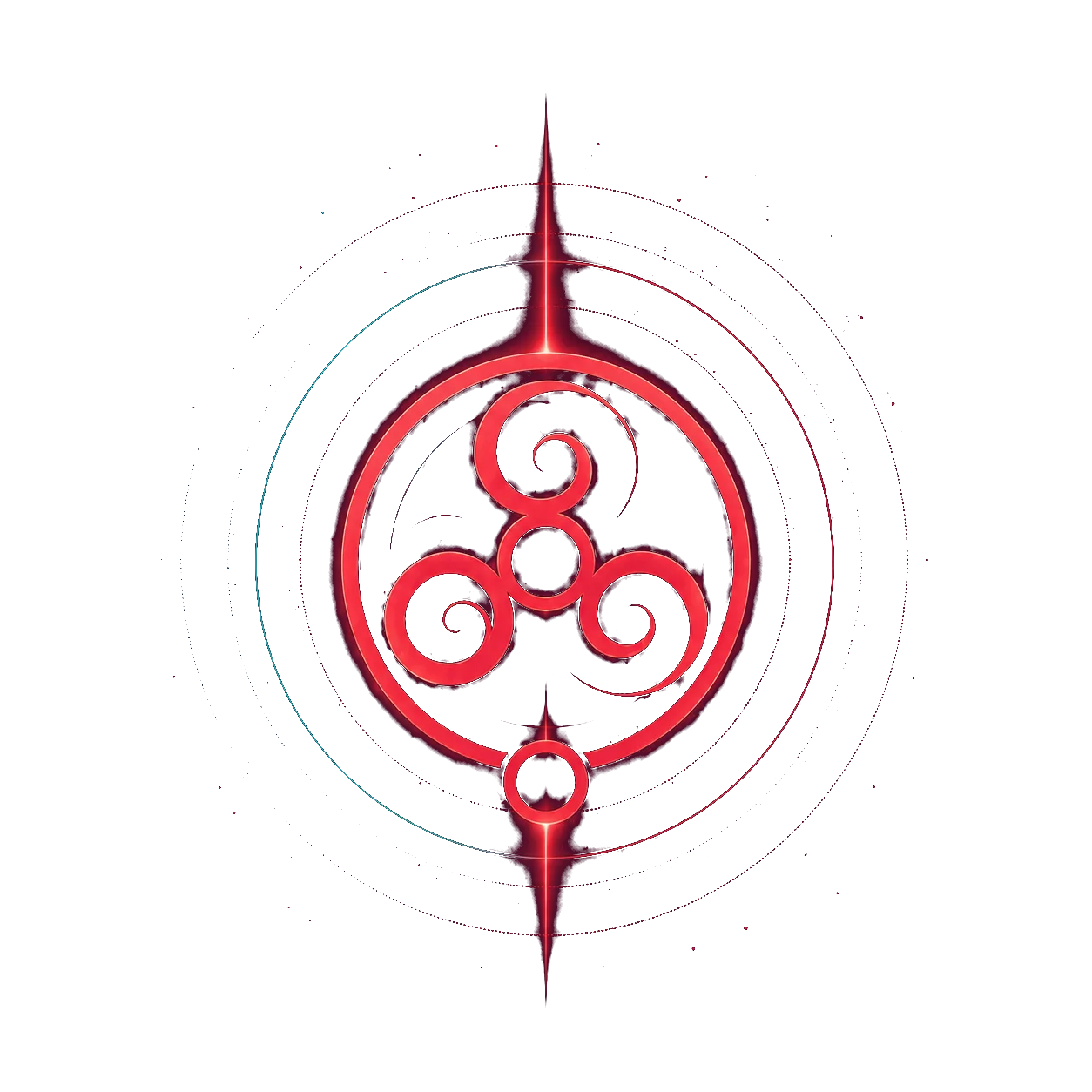 Devotion App Logo — Triskele-Symbol der BDSM & D/s App für Paare